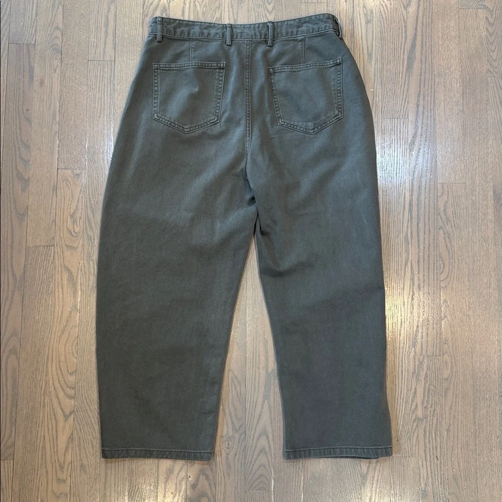 GAP Mid Rise Twill Barrel Pants - Picture 8 of 9